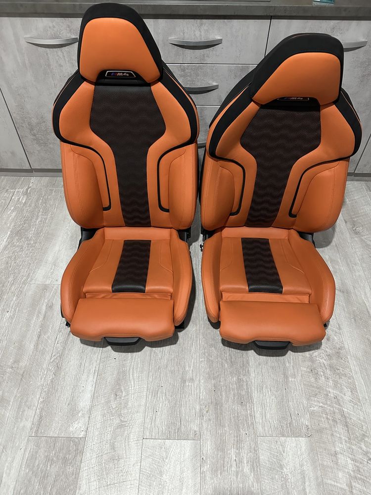 Scaune Seats FULL  BMW M4 M3 G82 G80 Kyalami Orange