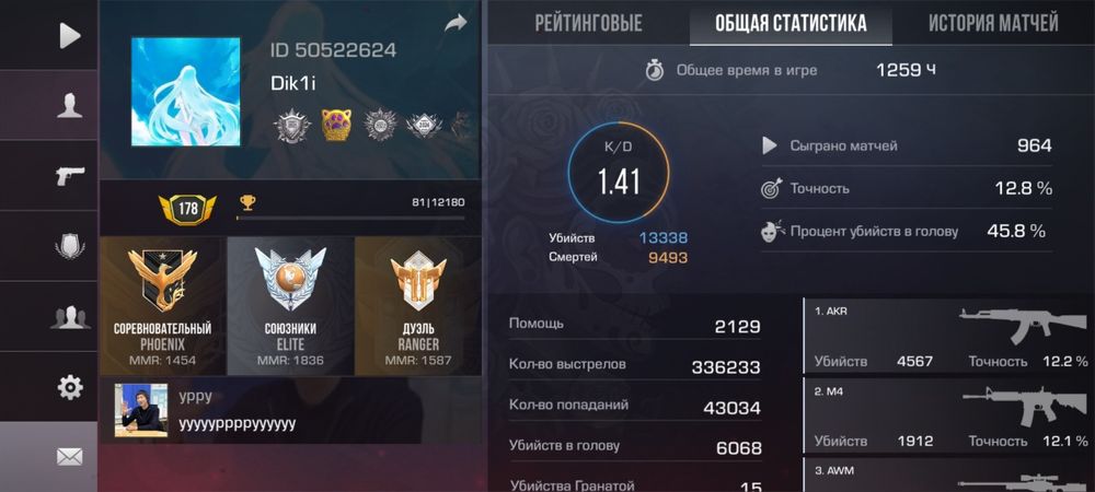 Аккаунт со2 продам