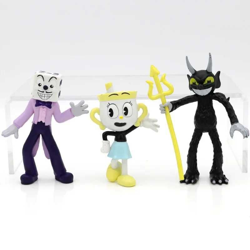 *Set 6 figurine CUPHEAD_8-11 cm