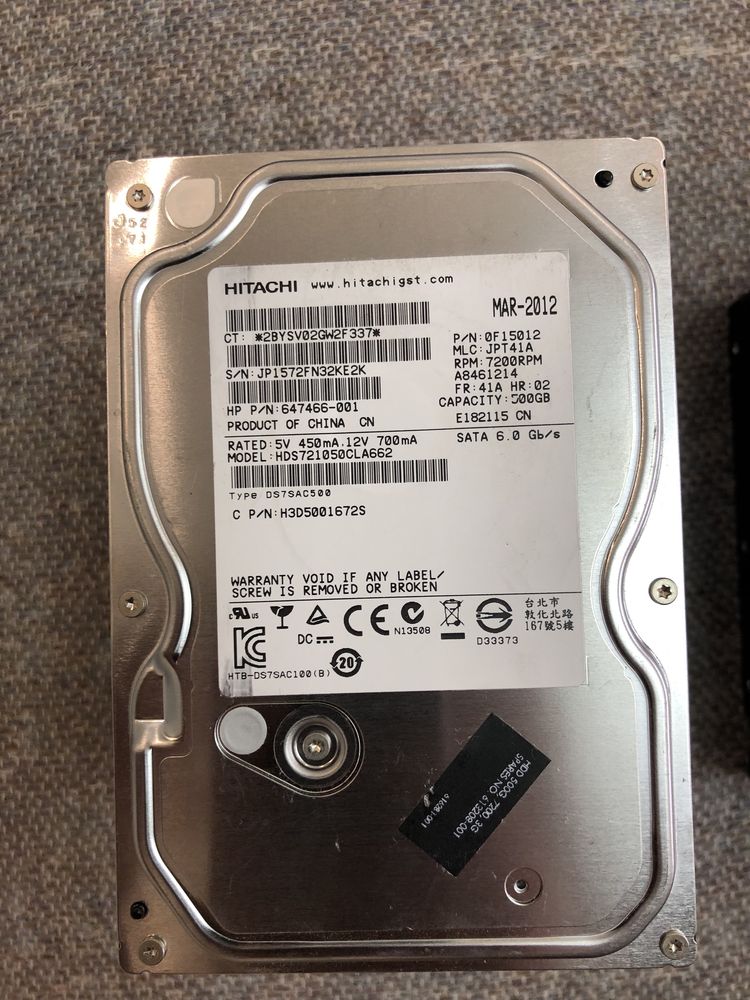 Хард Диск 3,5” 500 GB / HDD SATA