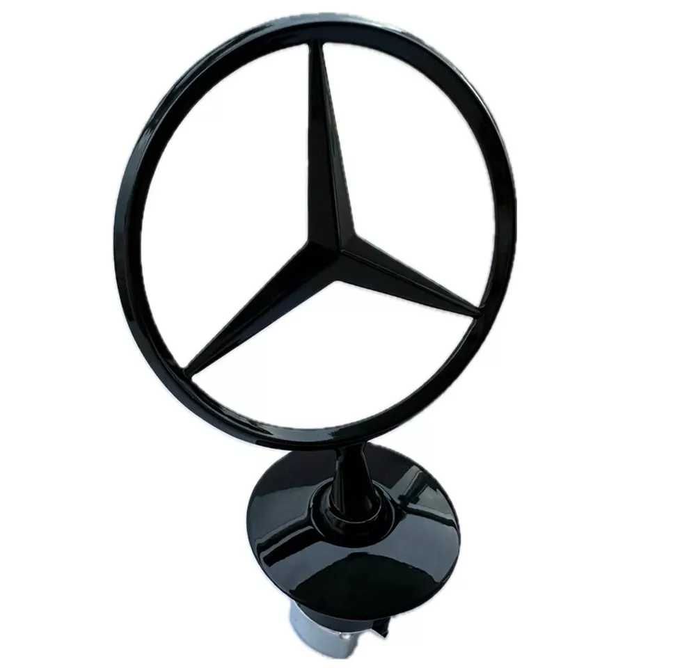 емблема за Мерцедес Mercedes-Benz 44mm черен гланц S E C CLK