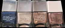 4 броя лaкове за нокти с брокат NAILS. INC