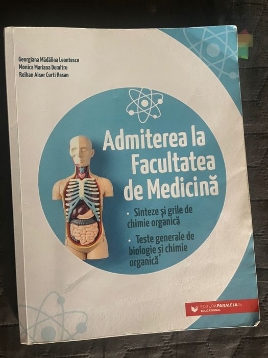 Vand materiale pentru admitere la chimie