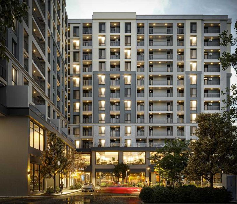 Продается 2-комн квартира 61 м² в новом бизнес-комплексе по 900$/м²