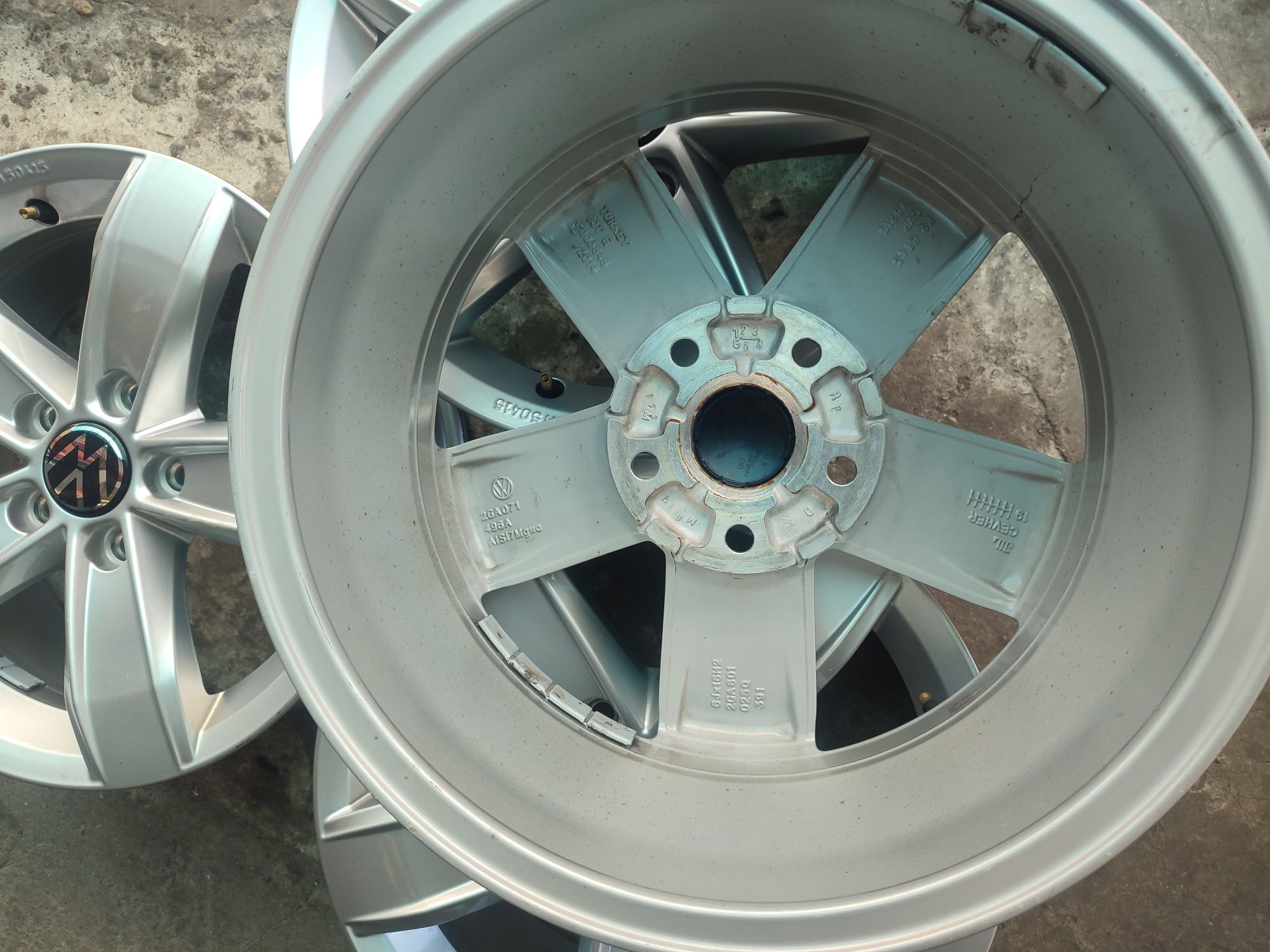 16" оригинални алуминиеви джанти за Vw Golf,Passat/Skoda.