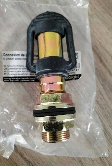 Стойка за сигнална лампа 2 бр, гъвкава DIN основа за трактори и машини