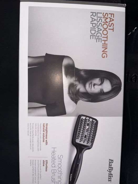 Perie de indreptat parul BaByliss cu invelis ceramic