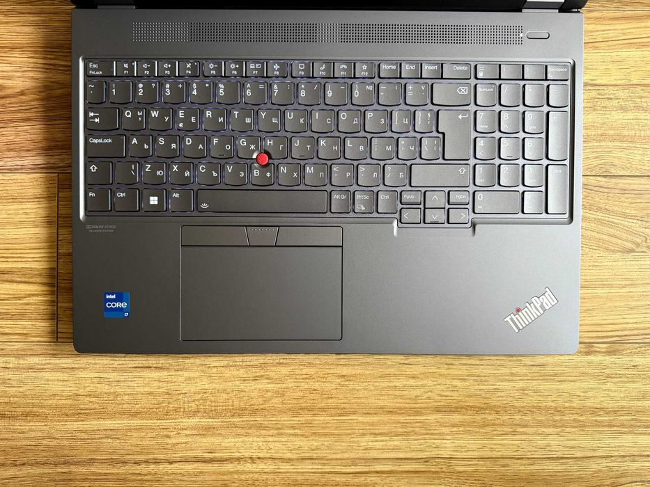 НОВ!ThinkPad P16 G2`i7-13700HX/RTX A1000/32GB DDR5/1TB SSD/165Hz WQXGA