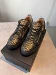 Giuseppe Zanotti Crocodile limited edition Gold/Black, Мъжки обувки!!!