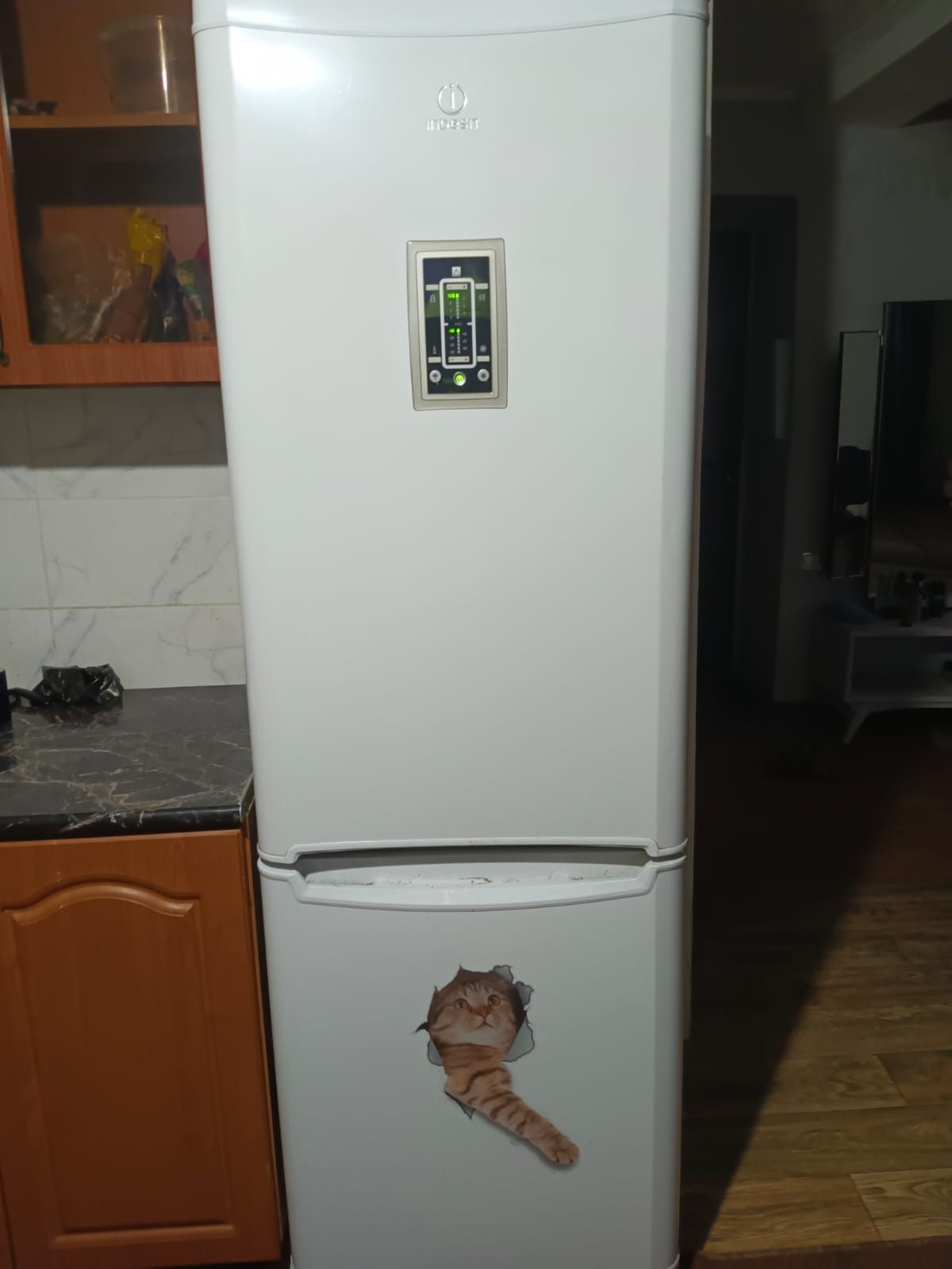 холодильник с морозильной камерой