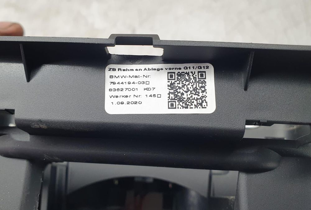 Suport pahare 7944194 BMW Seria 7 G11/G12 [facelift] [2019 - 2020] 3.