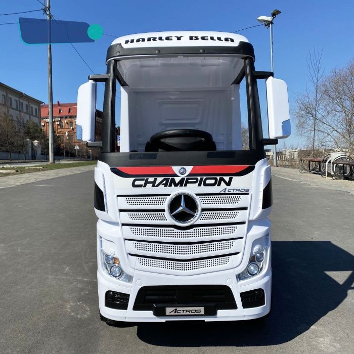 Акумулаторен КАМИОН Mercedes ACTROS Licensed 2X12V батерия, с меки