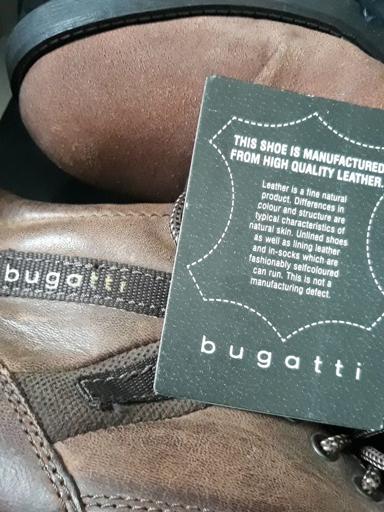 Мъжки боти - Bugatti