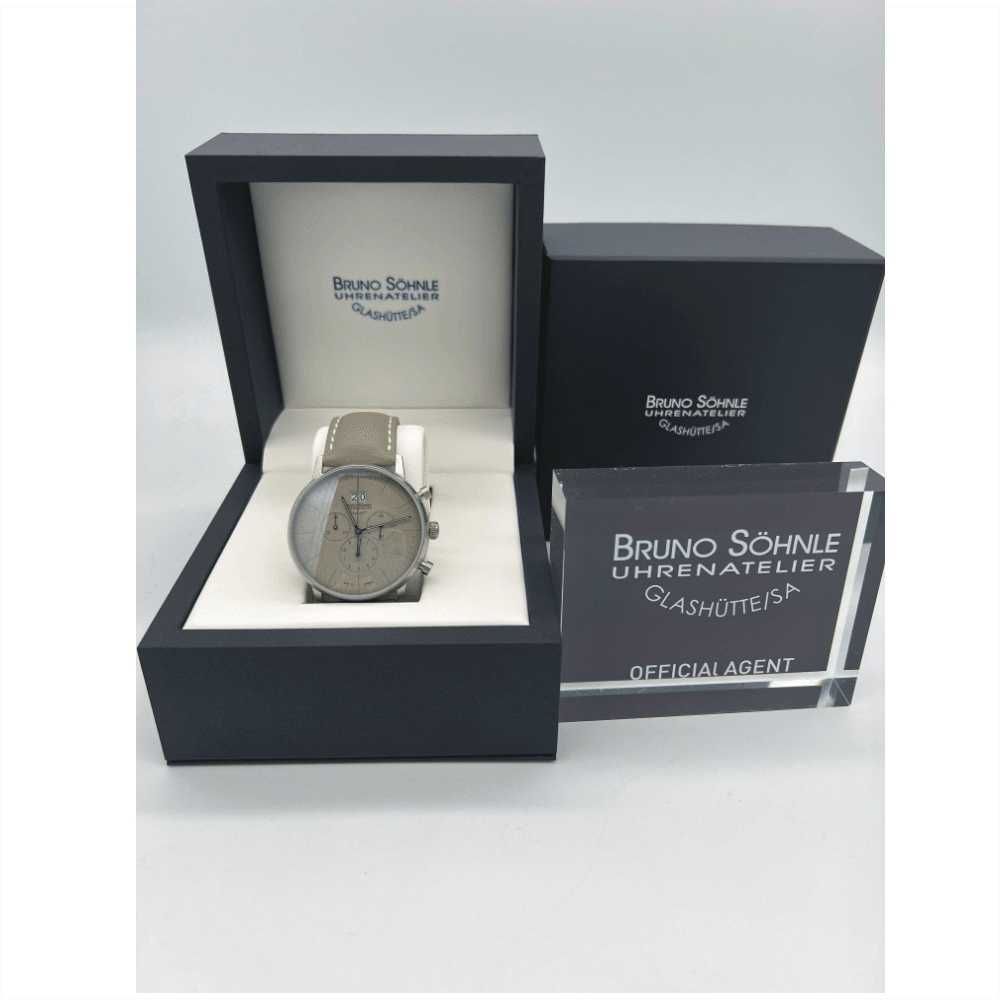 Ceas Bruno Sohnle Stuttgart Chronograph Big, 42mm, produs in Germania