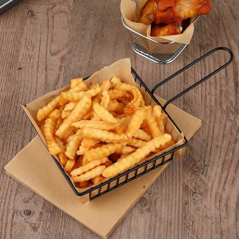 Хартия за печене на отделни листове, 50 бр. за Air fryer