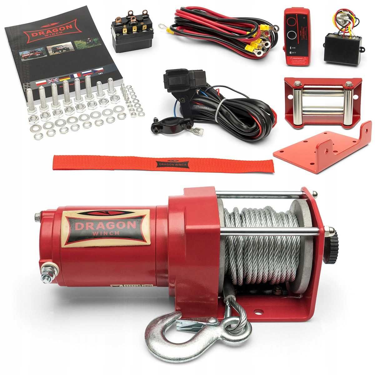 Troliu  ATV DRAGON WINCH ST 2500lbs (trage 1133kg)