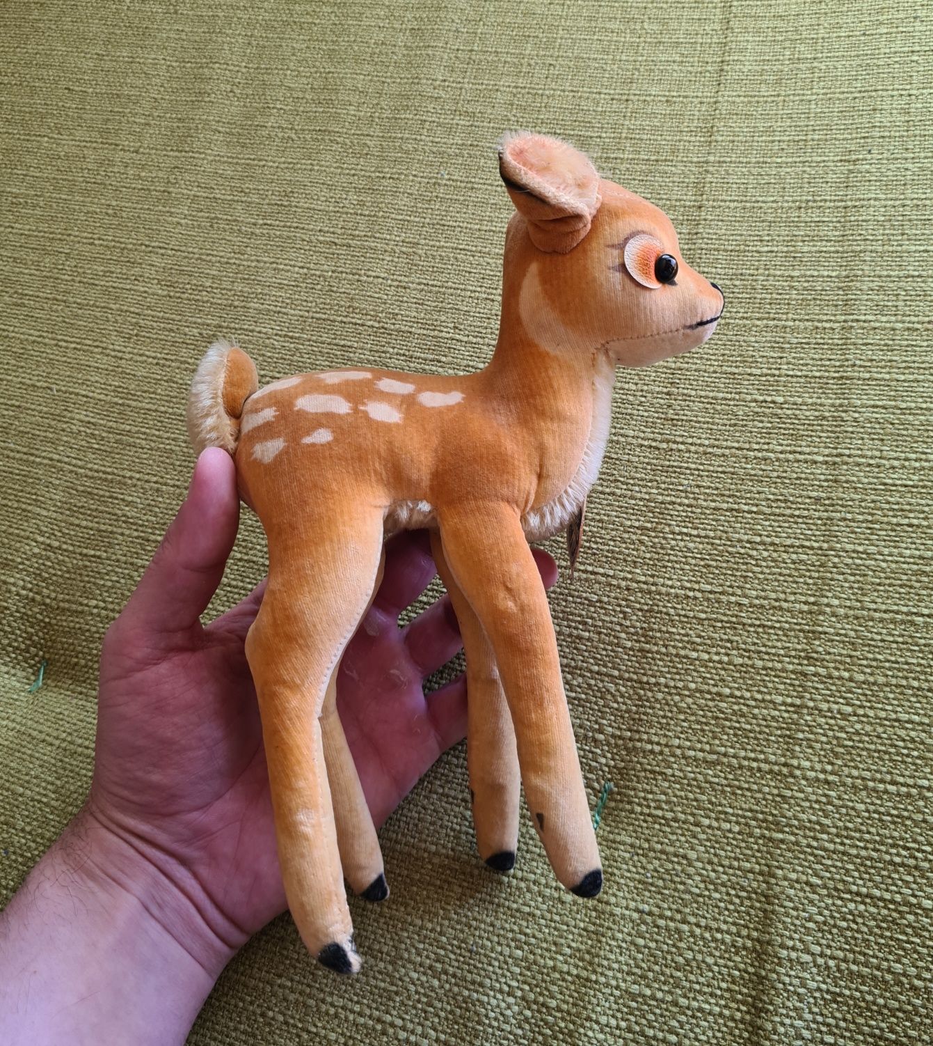 Steiff Bambi Disney Jucarie Veche De Plush Colectie