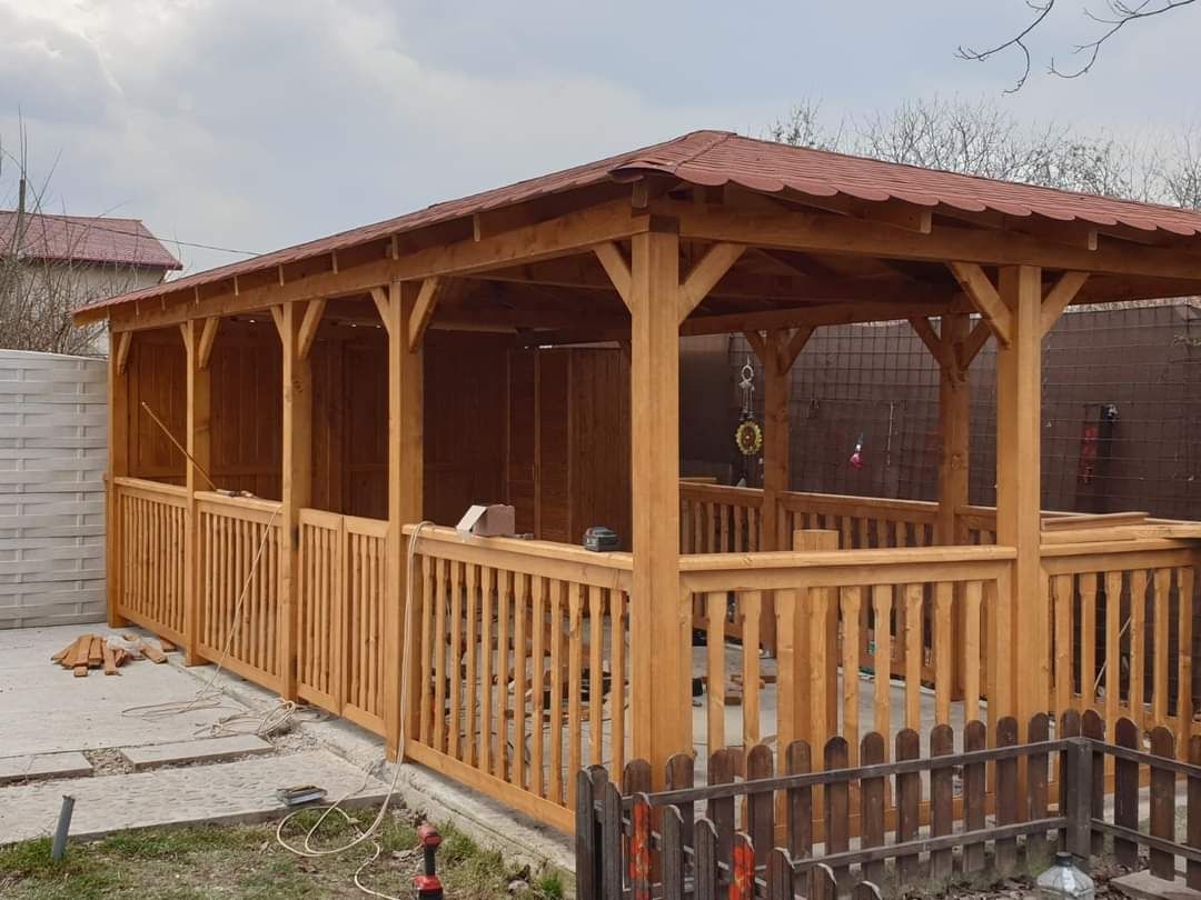 Foisoare din lemn de gradina
