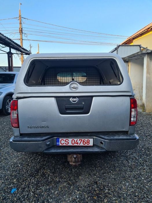 Hardtop Nissan Navara D40 2006 - 2010 SUV 2 Usi ARGINTIU (834) DIMENSIUNI 197X170