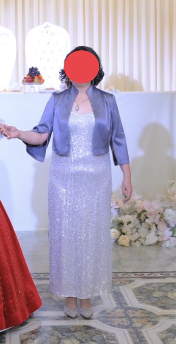 Шикарное вечернее платье для мамы невесты, жениха