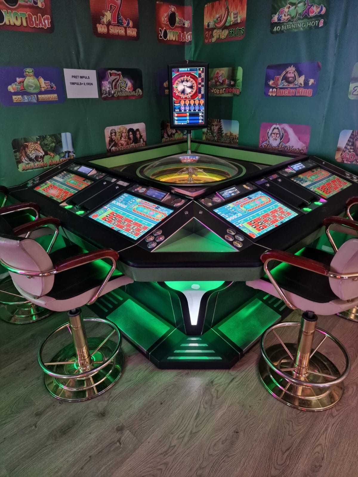 vand aparat jocuri de noroc - pacanele - ruleta automata cu 4 posturi