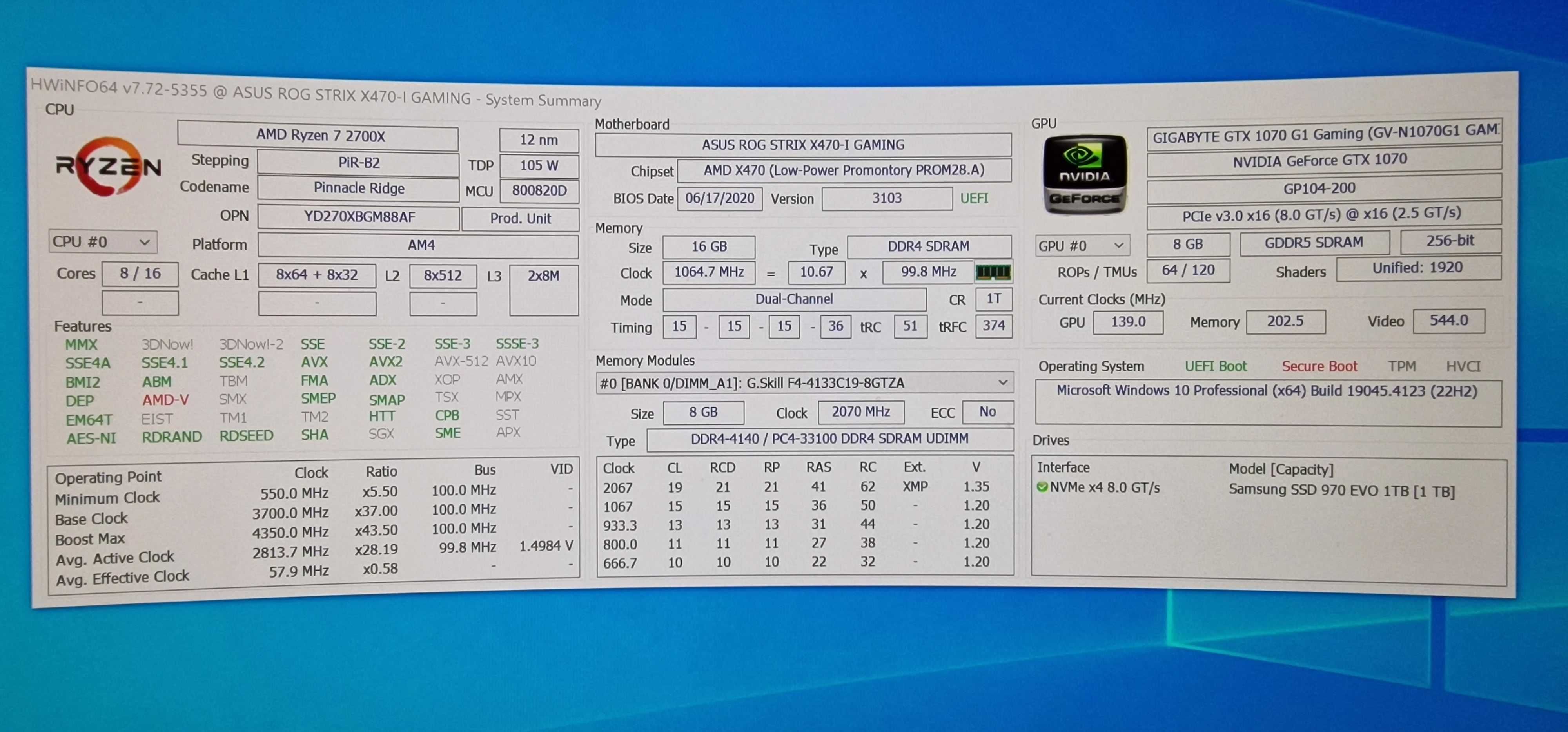 Calculator AMD Ryzen 2700X