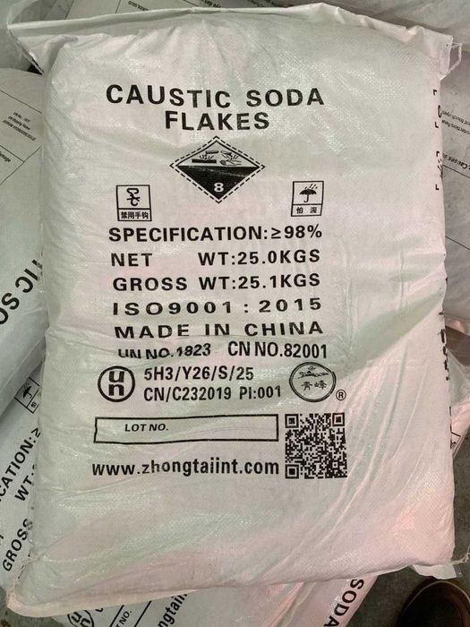 Каустическая сода. Каустик. Kaustik soda. Гидроксид натрия. NaOH