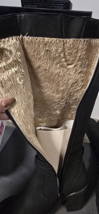 Cizme piele artificiala, noi noute, marime 37