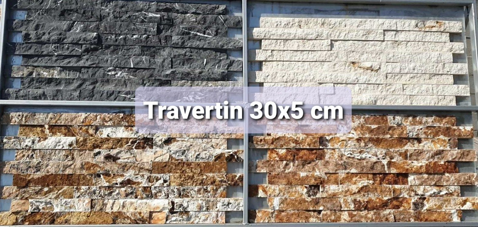 DEPOZIT de Piatra naturala travertin quartzit calcar placat exterior