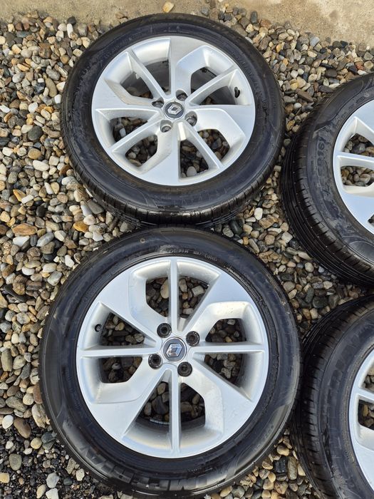 Vând jante aliaj 4×100 originale Renault Clio R 16