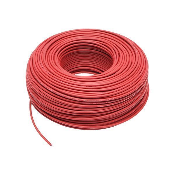 Кабел за соларен панел 4мм x 200м червен 1.5kv, h1z2z2-k breckner germ