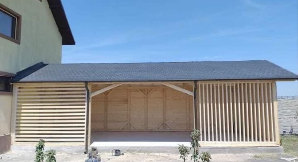 Mobilier de gradina terase si foisoare din lemn trata si uscat