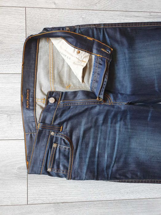 Blugi NUDIE JEANS "Slim Jim" - Marime W34 L34 (Talie 87 cm)