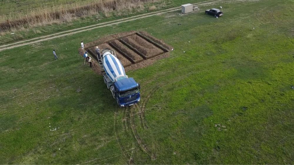 заливаем фундамент бетон всех марок