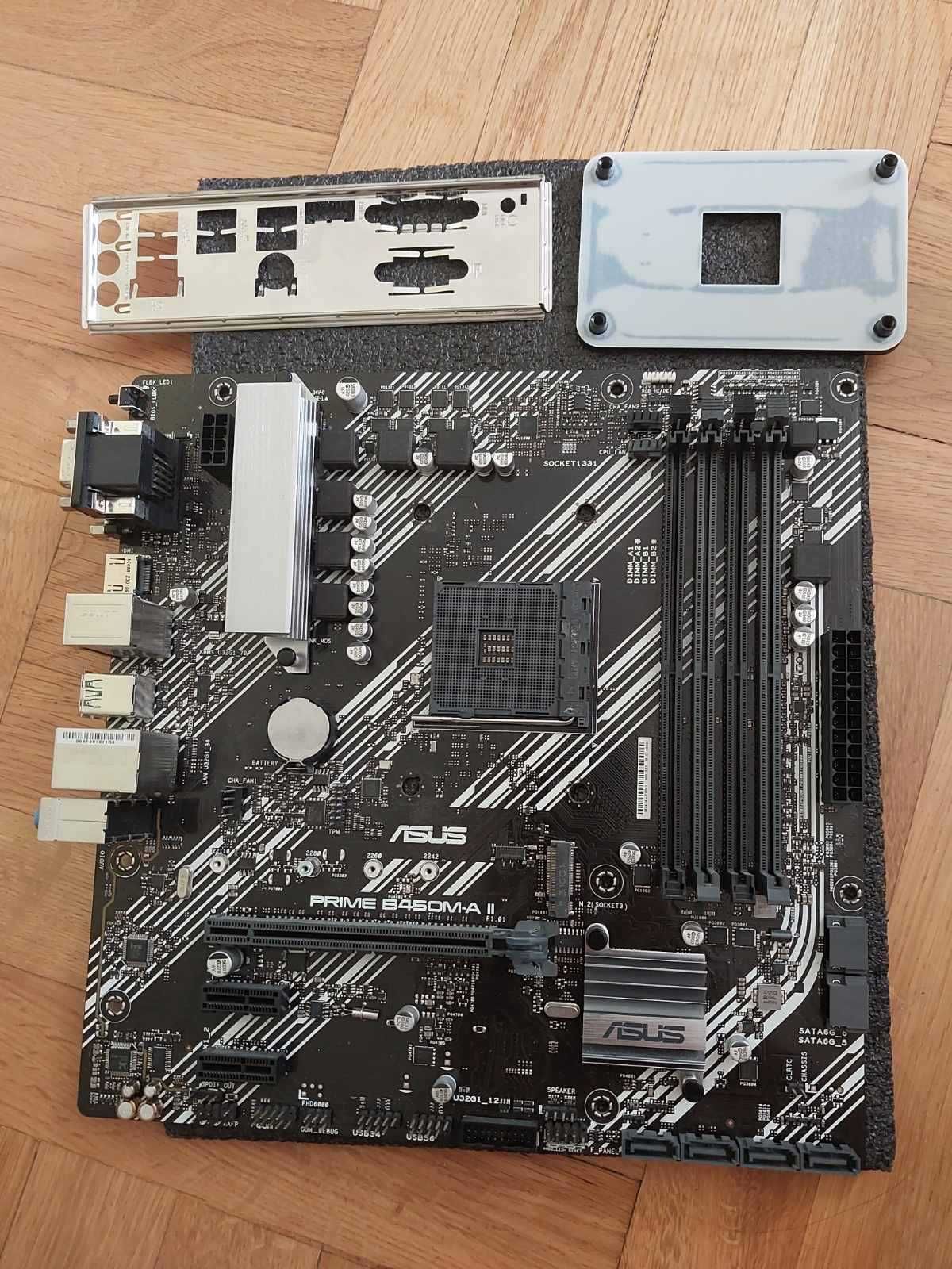 AMD Ryzen 5 3500X + Asus Prime B450-A II + 16GB DDR4 Hynix