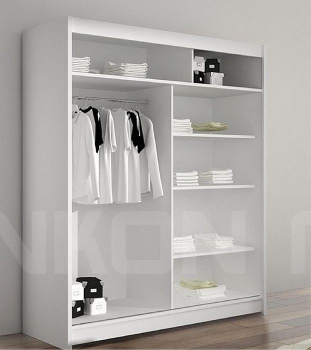 URGENT: Dressing usi culisante 150x58x200 cm, alb mat