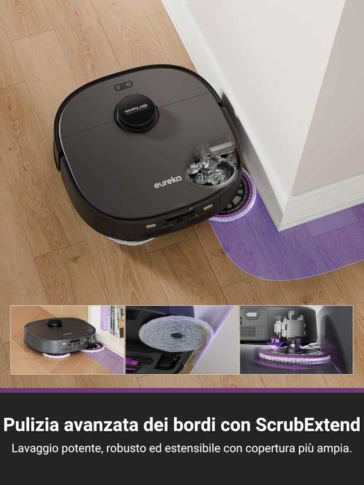 Прахосмукачка робот Eureka J15 Pro Ultra (Черен)