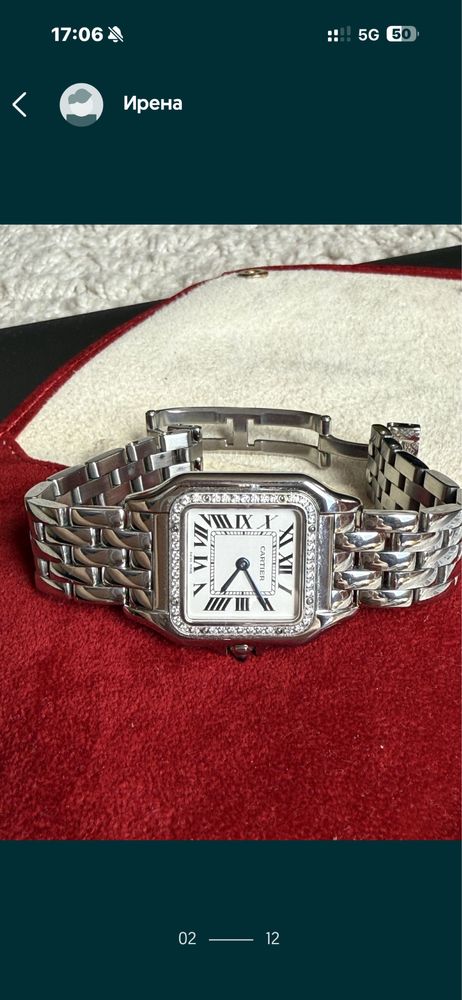 Часовник Cartier Panthere 27 mm