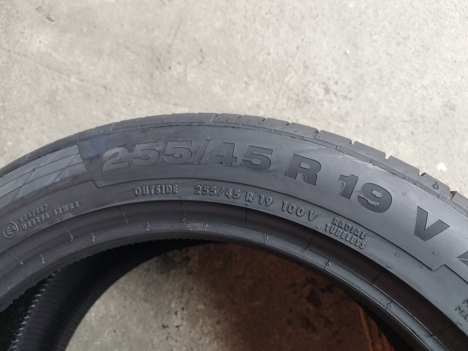 4 anvelope de vară Continental ContiSportContact5 255/45/19 dot 2018