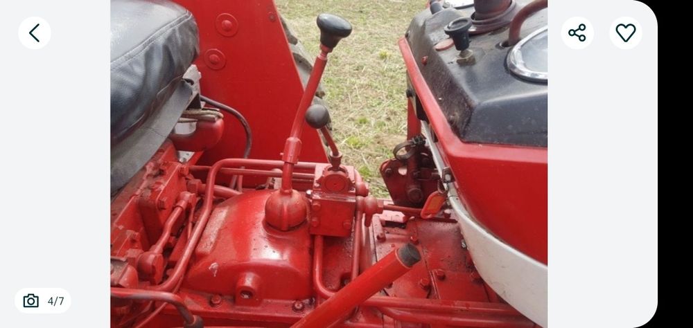 Vând Tractor IHC 353 impecabil
- motor în 3 pistoane
- cutie viteza 2