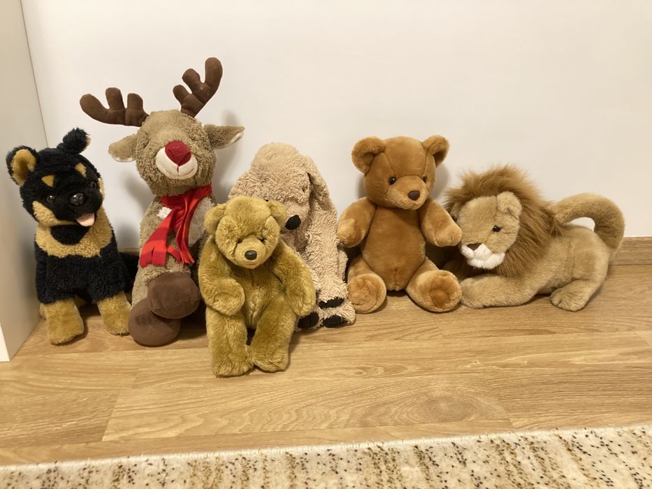 17 Plușuri (Ty, rechin gigant, tigruț, lupișor, etc.)