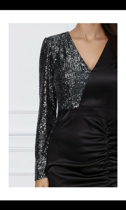 Rochie satinată