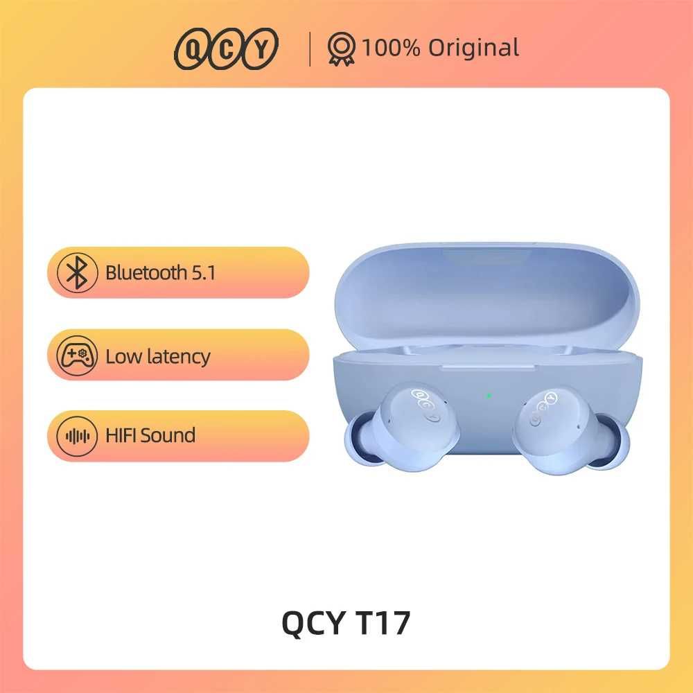 Безжични слушалки висок клас QCY T17, BLUETOOTH 5.1