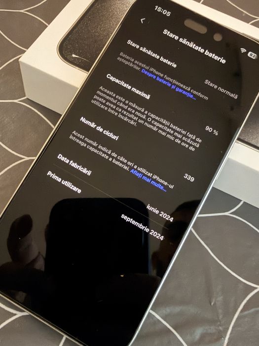 iPhone 15 Pro 256 GB White Titanium