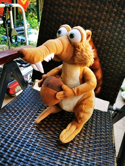 Vand jucarie plus Scrat Ice Age 40cm stare perfecta