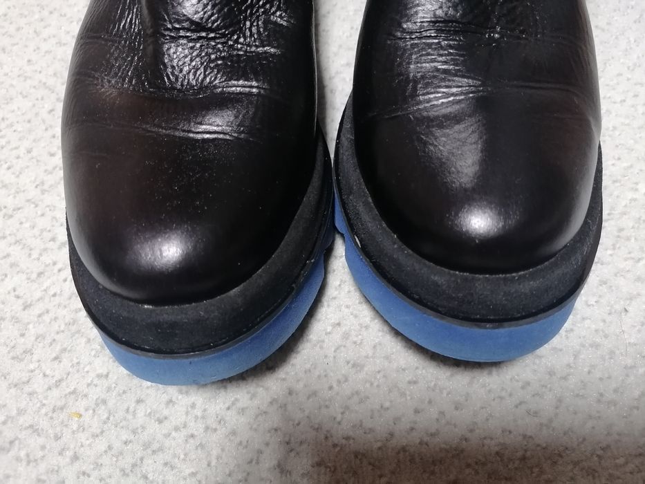 Ghete cizme piele mănușă.  38