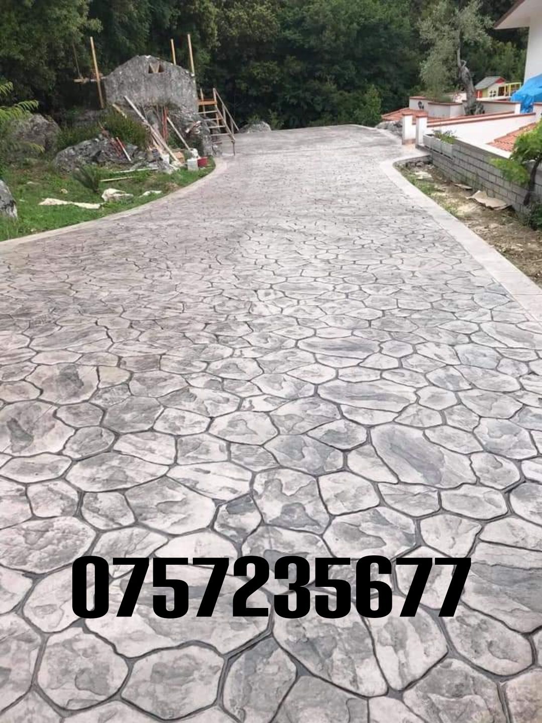 # beton amprentat #