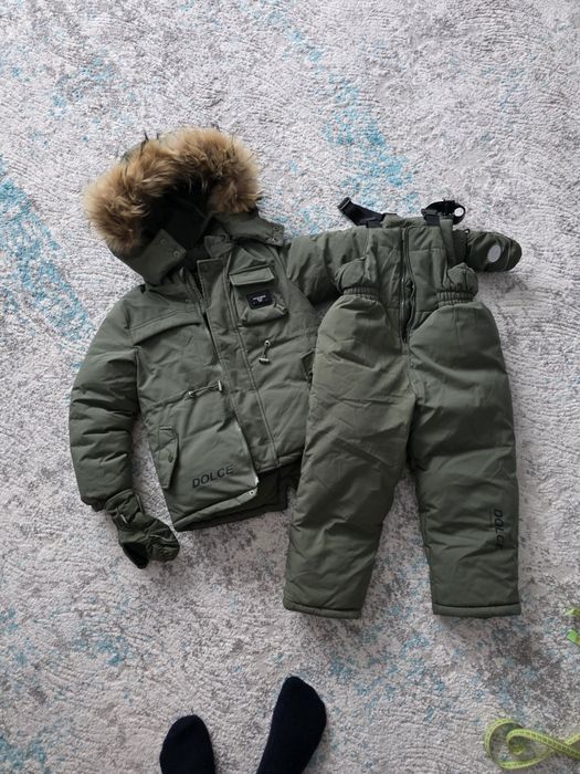 Зимний комбинезон  на мальчика 110-116