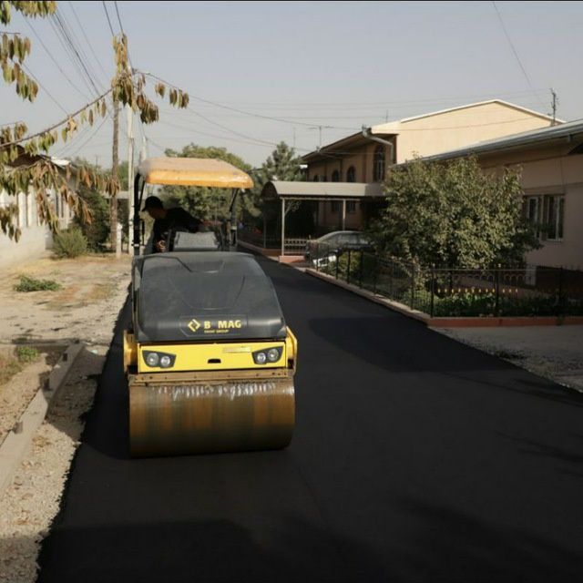 Ichki yo'llarga ASFALT yotqizamiz murojat qiling