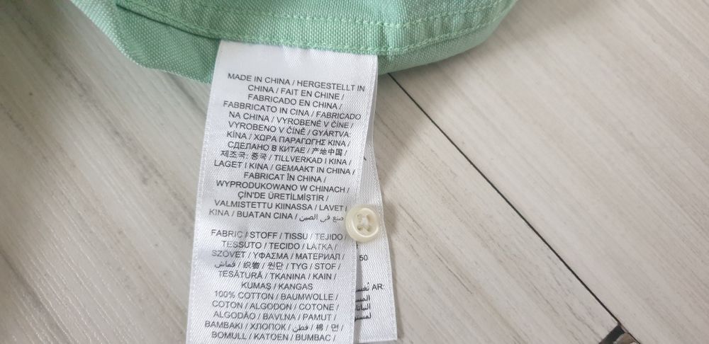 Gant Oxford Regular Fit Pique Cotton / XL ОРИГИНАЛ! НОВО! Мъжка Риза!